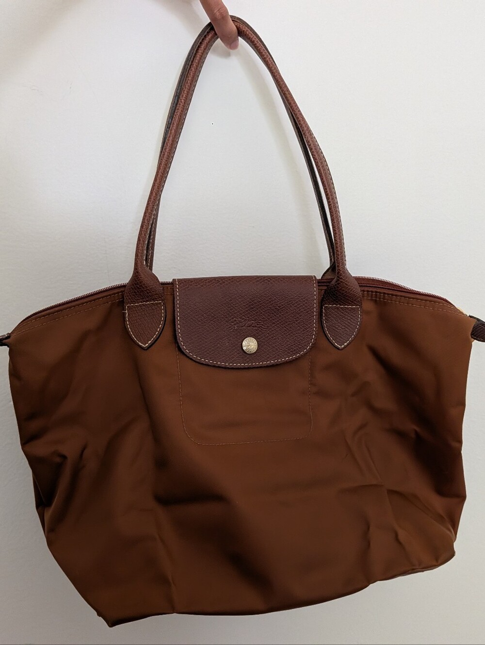 Longchamp Le Pliage Medium Cognac